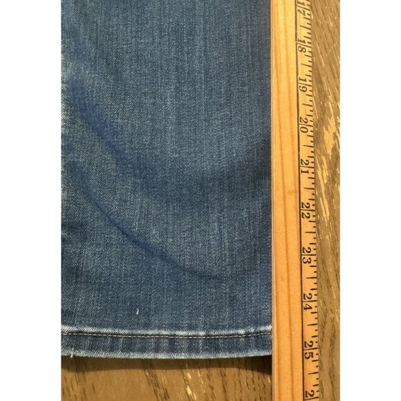 Madewell Size 27 Mid RIse Stovepipe Medium Wash Jeans Stretch - Picture 4 of 9